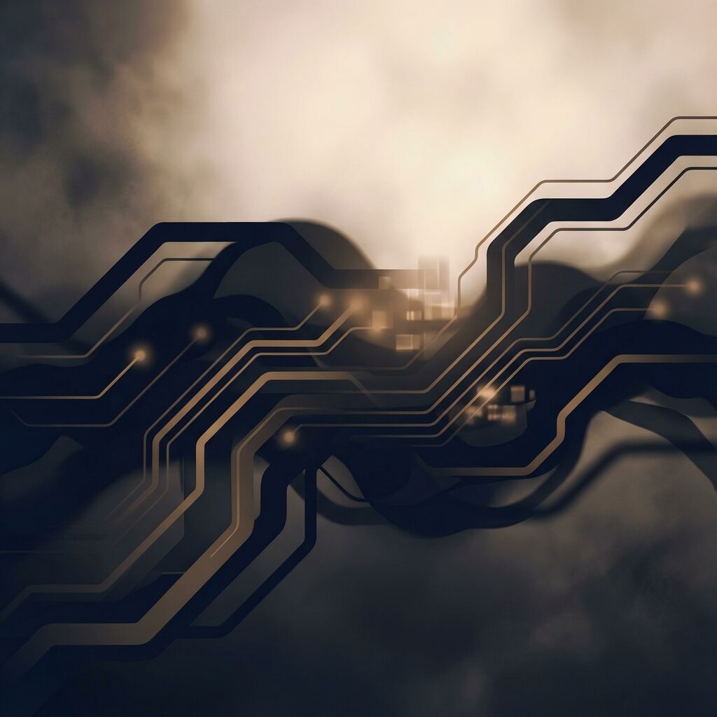 Shadow AI security risk visualization